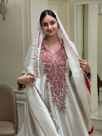 Noor-e-Raunaq Tissue Anarkali