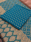 Pure Khaddi Georgette Banarasi Suit