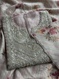 Blush Ivory Heritage Embroidered Suit