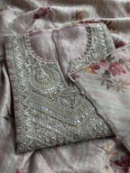 Blush Ivory Heritage Embroidered Suit