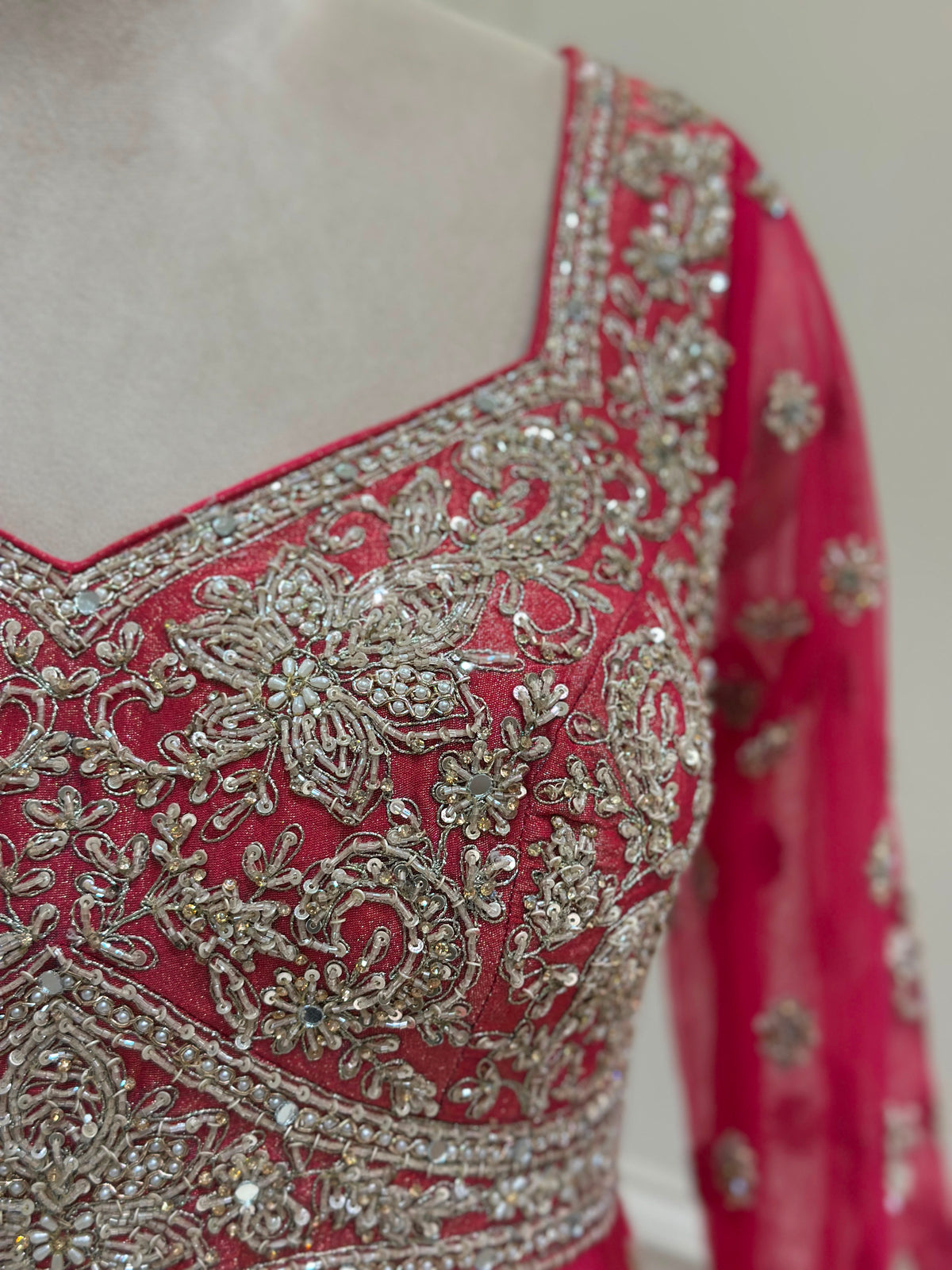 Luxury Tissue Silk Sharara Set