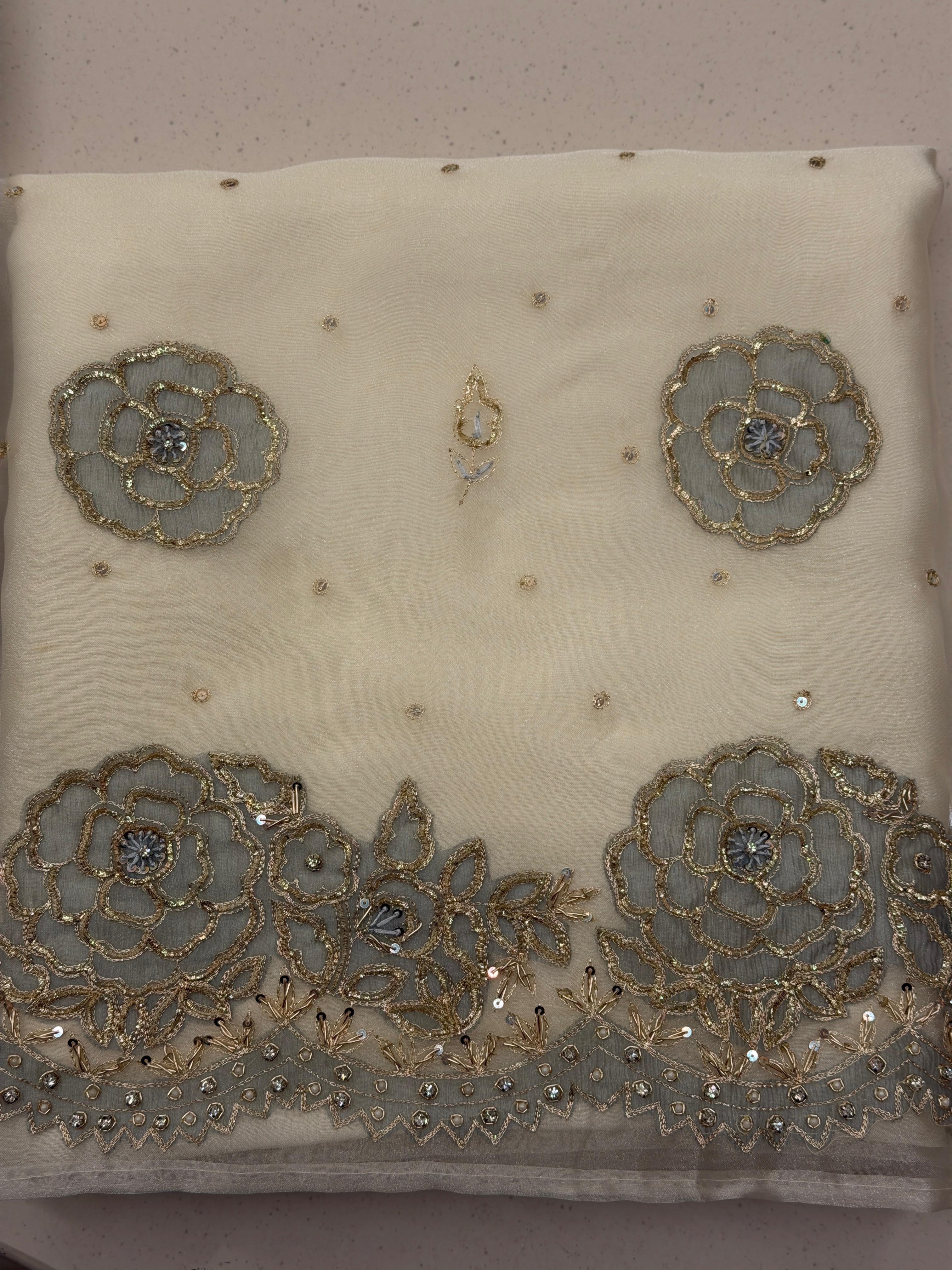The Gilded Rose Organza Suit