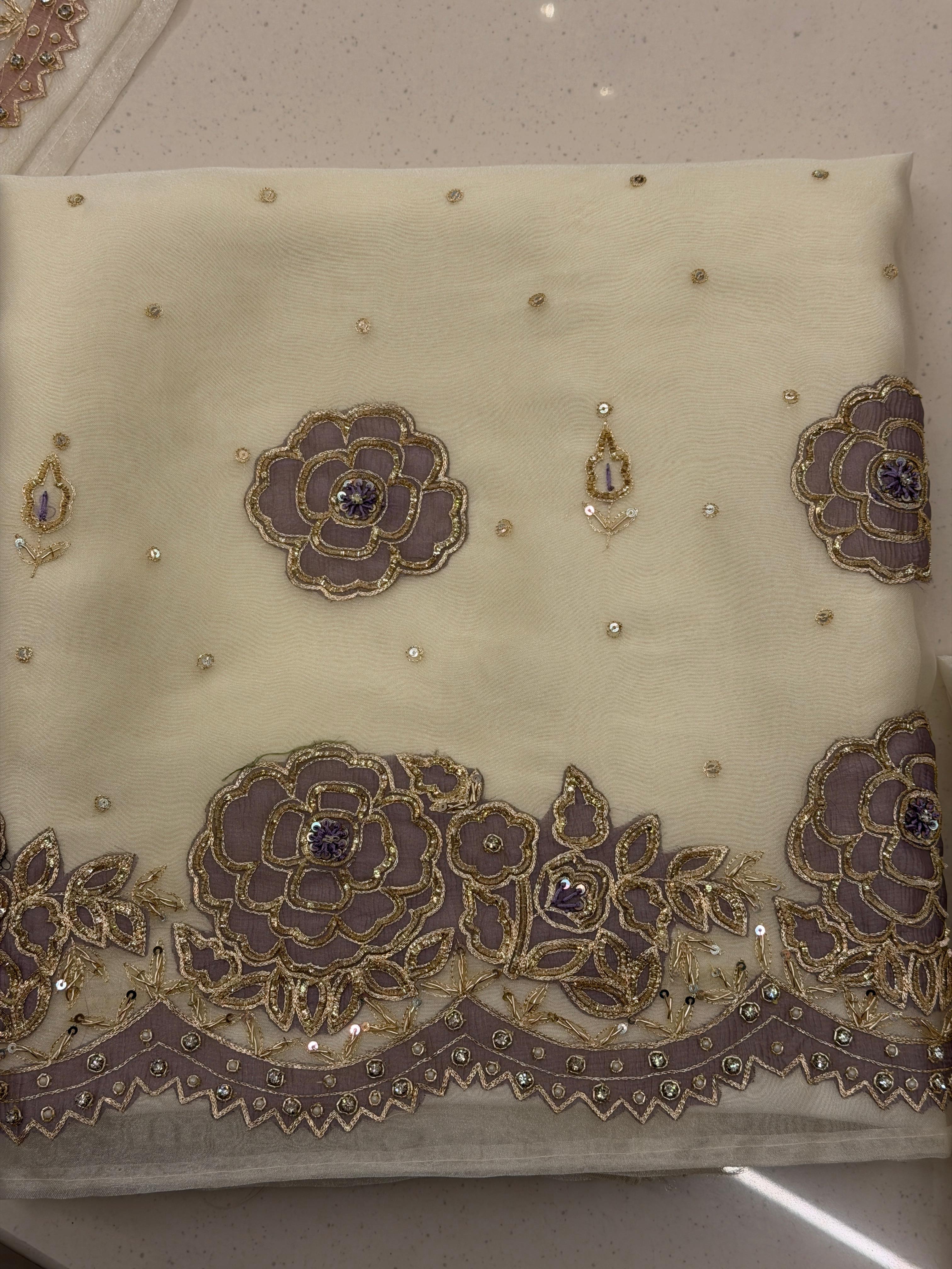 The Gilded Rose Organza Suit