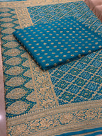 Pure Khaddi Georgette Banarasi Suit