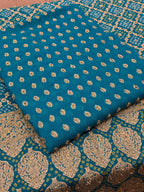 Pure Khaddi Georgette Banarasi Suit