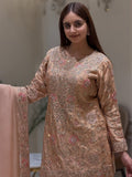 Noor-e-Zareen Dola Silk Sharara Set