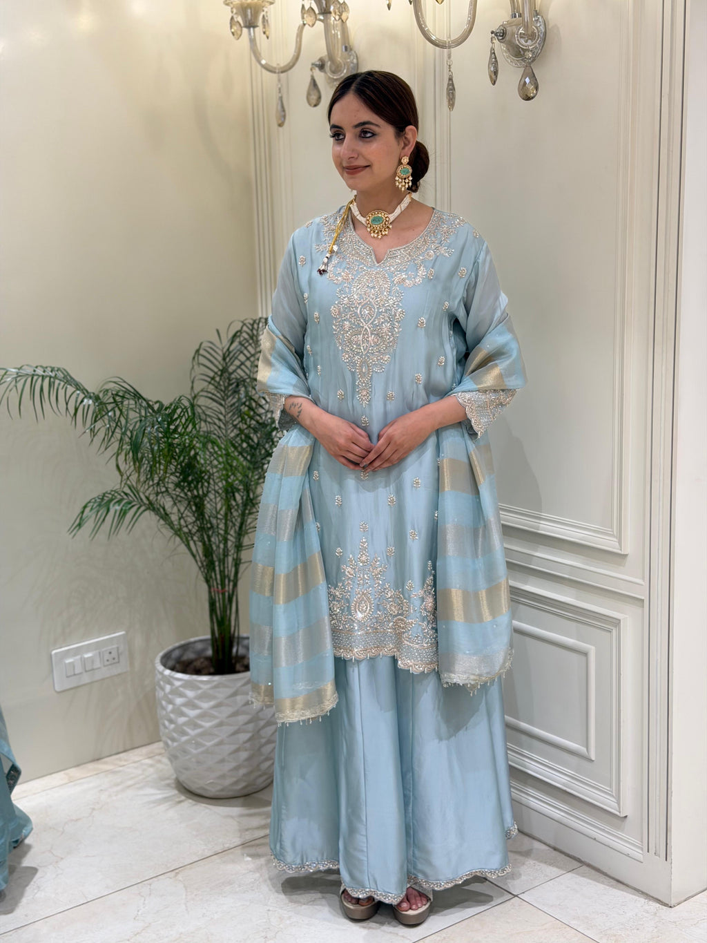 Zareen Embroidered Elegance