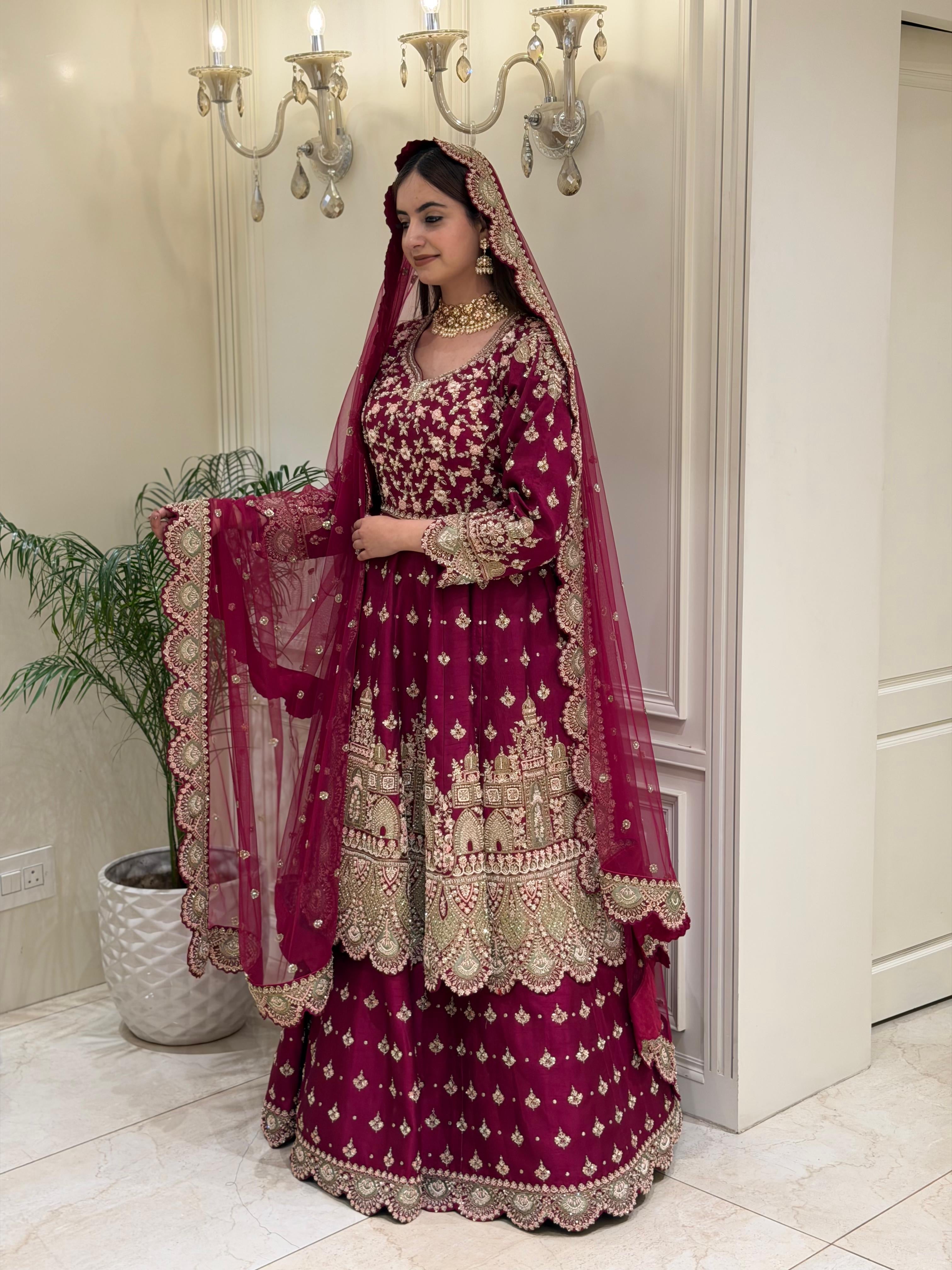Royal Zari Heritage Anarkali Gown