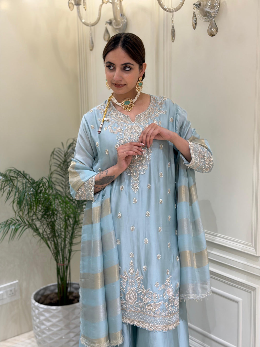 Zareen Embroidered Elegance
