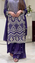 Noor-e-Sahar Kadhana Gharara Set