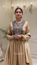 Noor-e-Zar Crush Tissue Anarkali