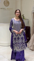 Noor-e-Sahar Kadhana Gharara Set