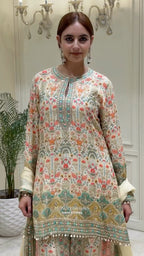 Noor-e-Firdaus Mirror Georgette Suit Set