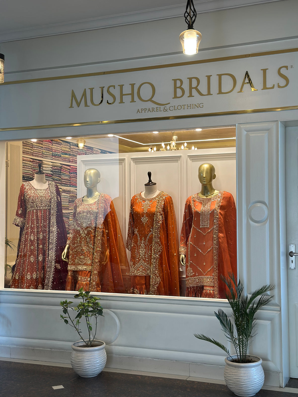 The MUSHQ Bridals store in Srinagar