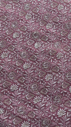 Blush Rose Hand-Embroidered Festive Suit Set