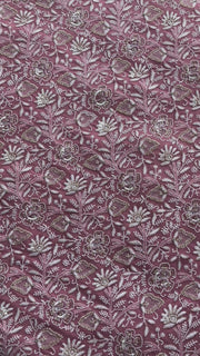 Blush Rose Hand-Embroidered Festive Suit Set